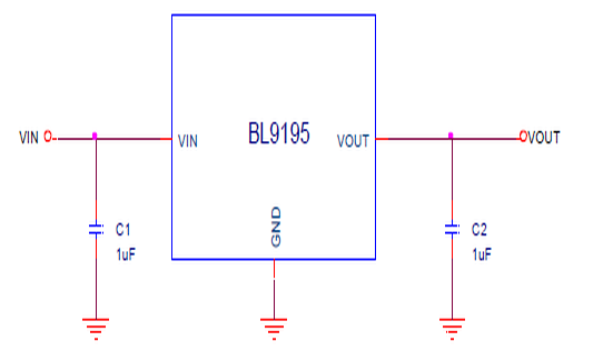贝岭BL9195典型应用电路图