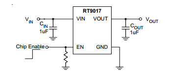 立锜RT9017典型应用电路图
