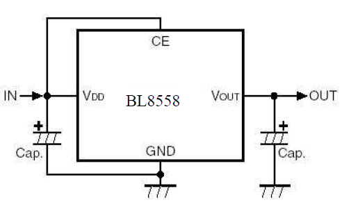 贝岭BL8558典型应用电路图