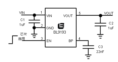 贝岭BL9193典型应用电路图