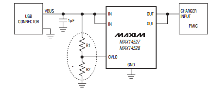 美信MAX14528典型应用电路图