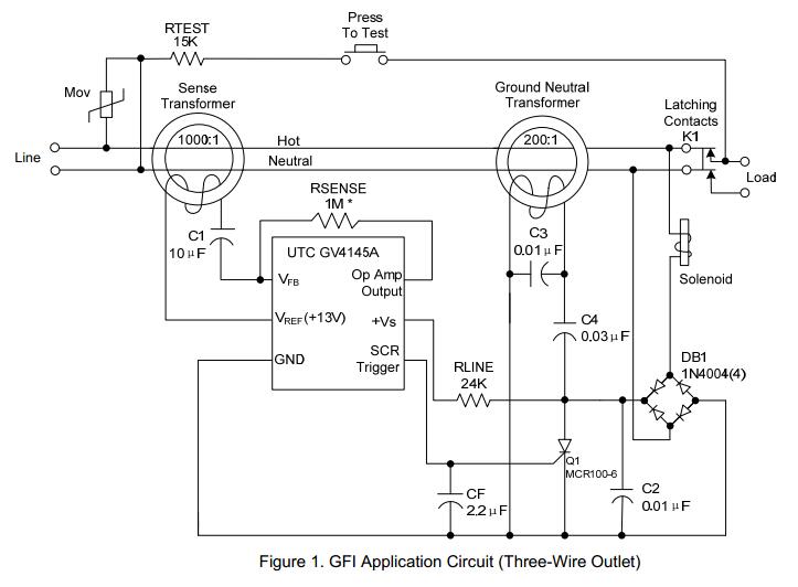 UTC台湾友顺 GV4145A典型应用电路图