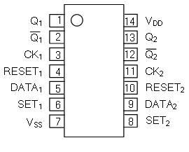 台湾友顺UTC4013引脚图/引脚功能