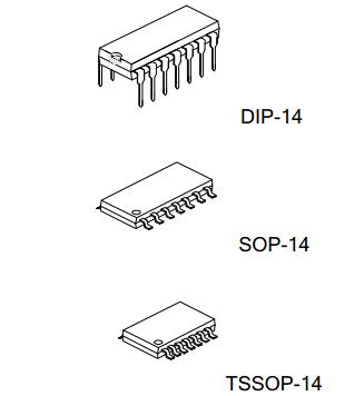 UTC台湾友顺 U74ACT04引脚图 引脚功能