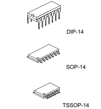 UTC台湾友顺 U74ACT08引脚图 引脚功能