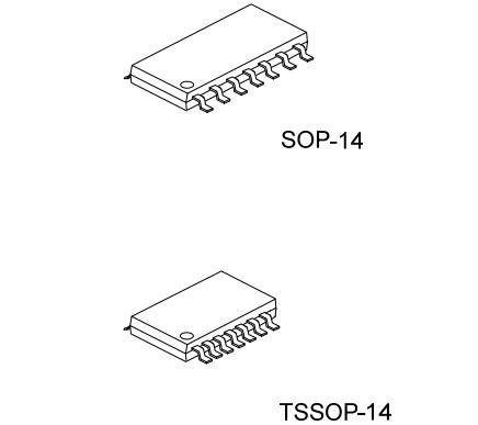 UTC台湾友顺 UCD40106B引脚图 引脚功能