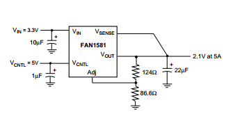 飞兆半导体FAN1581典型应用电路图