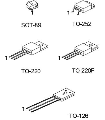 UTC台湾友顺 2SB834引脚图 引脚功能