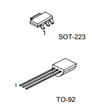 UTC台湾友顺BT169G引脚图/引脚功能