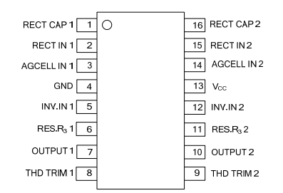 UTC台湾友顺UTC571N引脚图/引脚功能