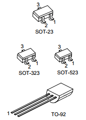 UTC台湾友顺DTA123E引脚图/引脚功能