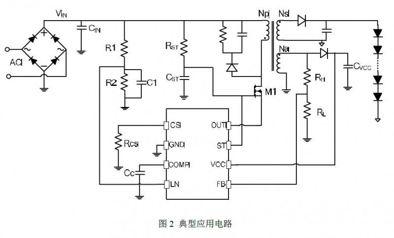 上海贝岭BL8326典型应用电路图
