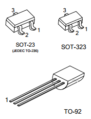 UTC台湾友顺DTD123Y引脚图/引脚功能