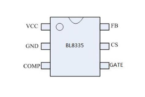 上海贝岭BL8335引脚图/引脚功能