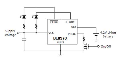上海贝岭BL8573典型应用电路图
