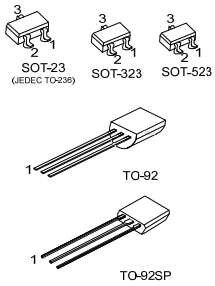 UTC台湾友顺DTC123J引脚图/引脚功能