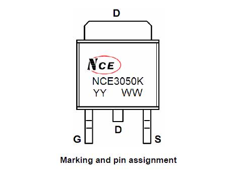 新洁能NCE3050K引脚图/引脚功能