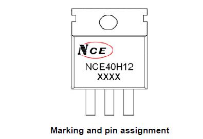 新洁能NCE40H12引脚图/引脚功能