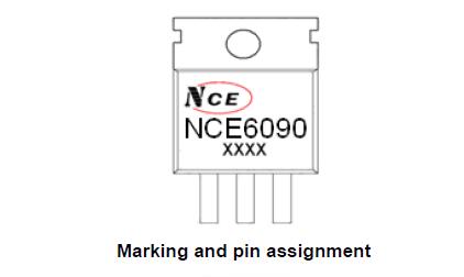 新洁能NCE6090引脚图/引脚功能