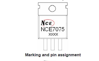 新洁能NCE7075引脚图/引脚功能