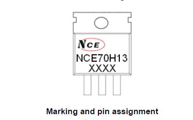 新洁能NCE70H13引脚图/引脚功能