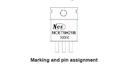 新洁能NCE75H21B引脚图/引脚功能