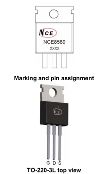 NCE8580引脚图/引脚功能