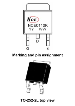 NCE0110K引脚图/引脚功能