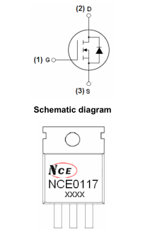 NCE0117引脚图/引脚功能