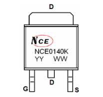 新洁能NCE0140K引脚图/引脚功能