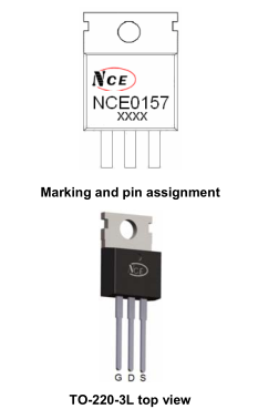 新洁能NCE0157引脚图/引脚功能