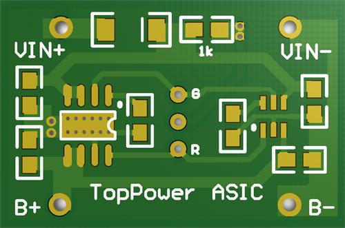 南京拓品微TP4057X PCB设计