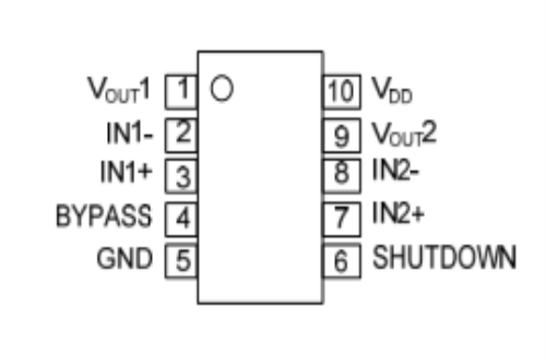 UTC  PA3112引脚图/引脚功能