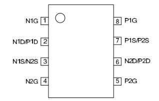 UTC  2NNPP06引脚图/引脚功能