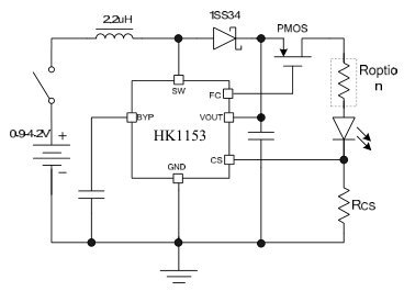 HK1153典型应用电路图
